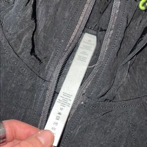 Black Half Zip Weather Jacket